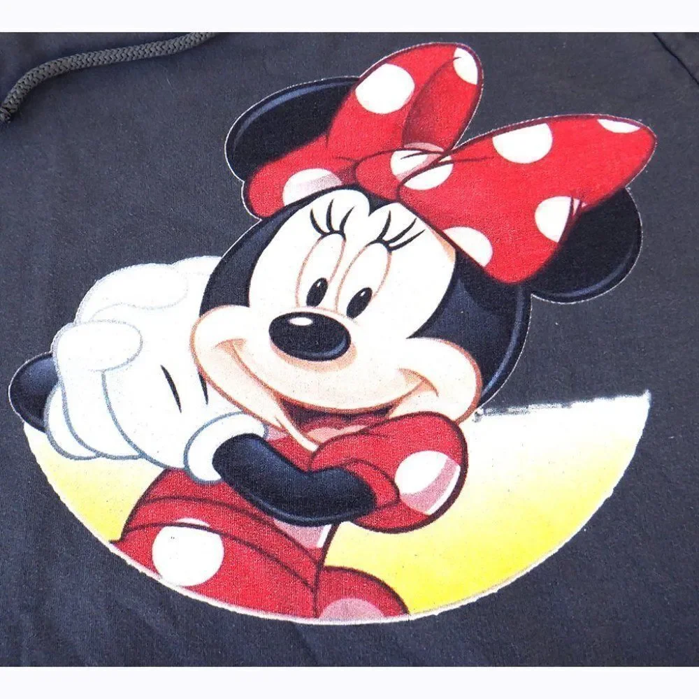 Minnie Mouse dark gray hoodie